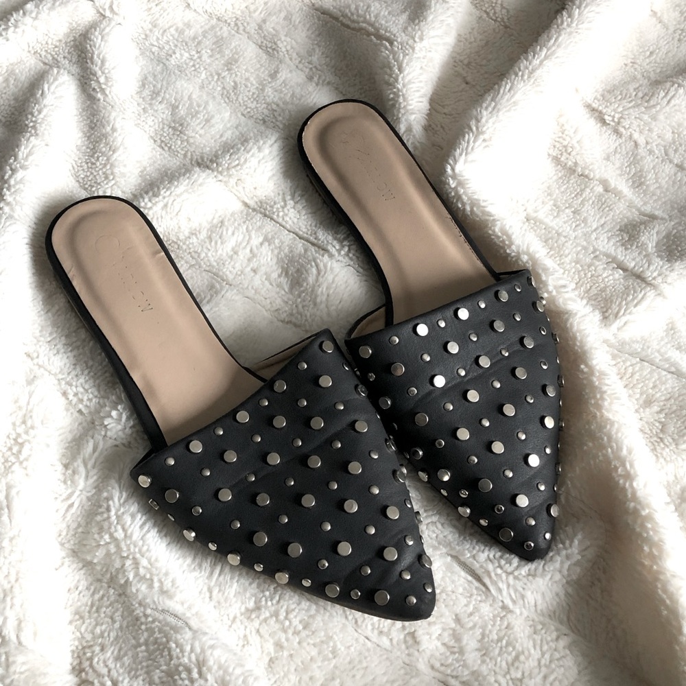 Studded slip on’s